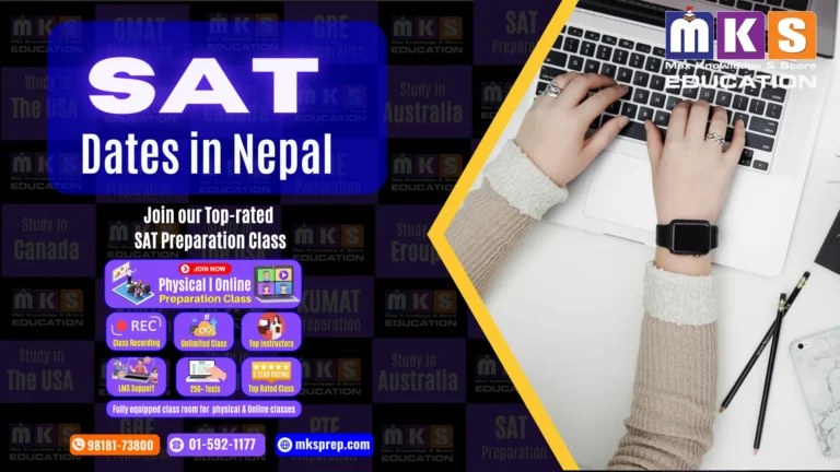 SAT Dates in Nepal