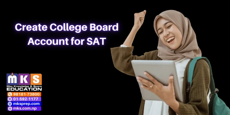 Create College Board Account for SAT