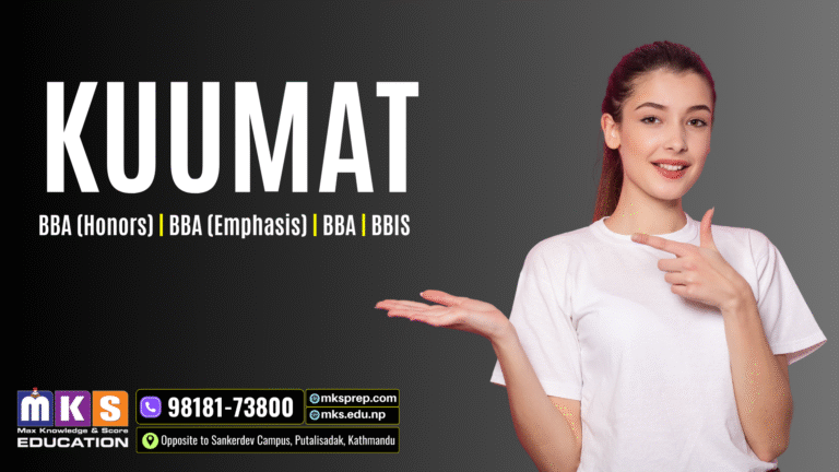 Best KUUMAT Preparation class in Kathmandu Nepal