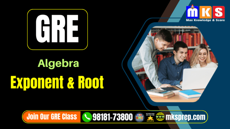 GRE Exponent and Roots