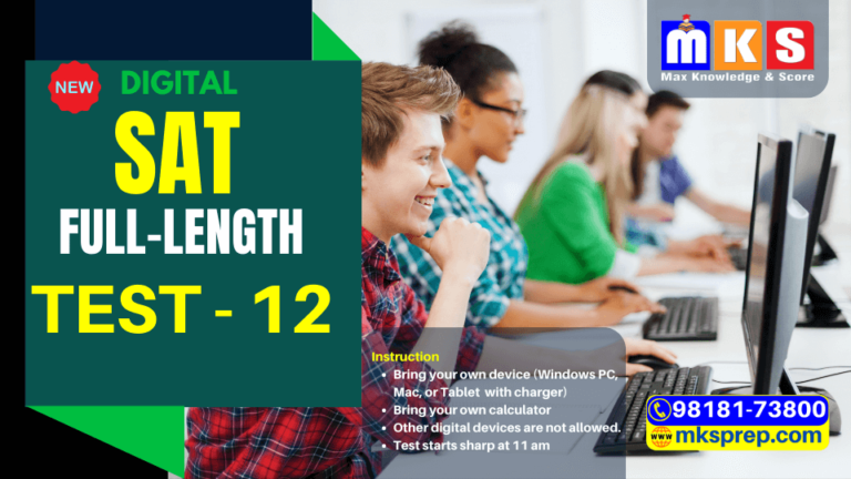 Digital SAT Full-Length Test-12
