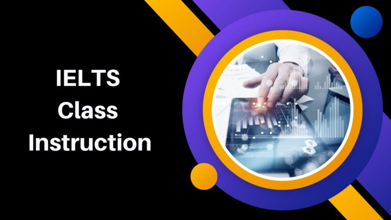 IELTS Class Instruction