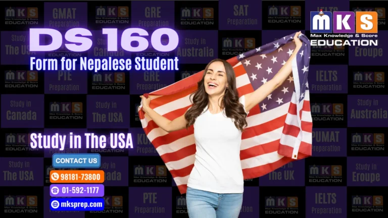 DS 160 Form for Nepalese Student