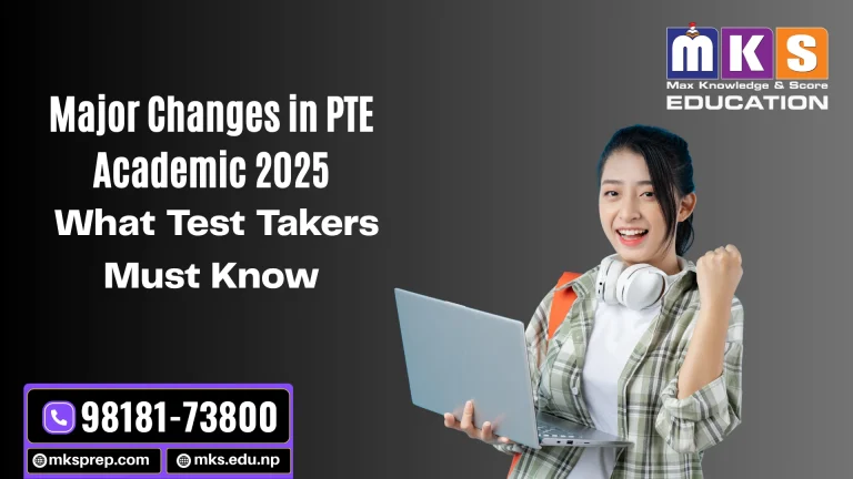 Major Changes in PTE Academic 2025