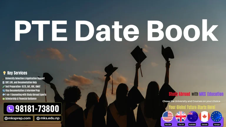 PTE Date Book